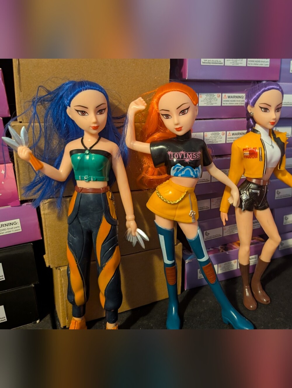 New K-pop Demon Hunters Doll Set